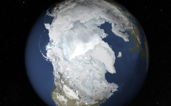 Arctic sea ice likely reached