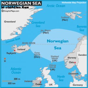 map of the norwegian sea, norwegian sea maps