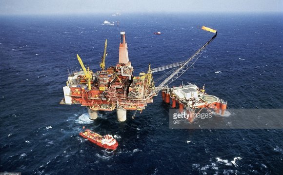 North Sea crude oil