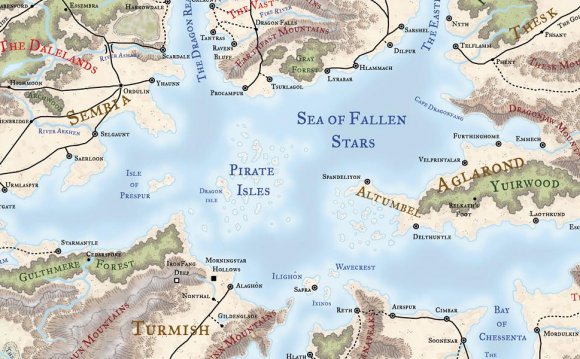 Map of Sea
