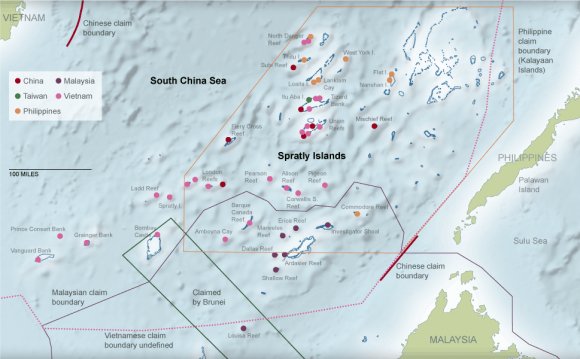 North Sea oil rigs map