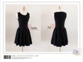 Little black dress with Belt