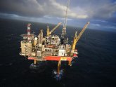 Oil fields in the North Sea