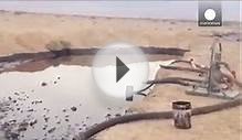 Massive oil spill floods Israel nature reserve